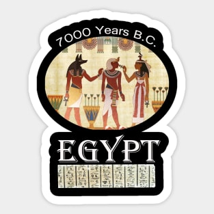 Ancient Egypt t-shirt Sticker